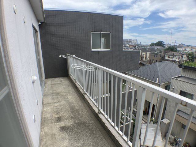 グレーストーエイのバルコニー
