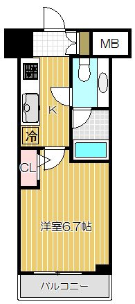 【間取り】 | KDXレジデンス戸越