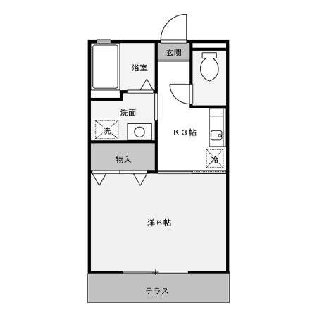 【間取り】 | フライハイツラオム