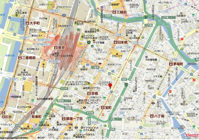 土屋ビルの地図