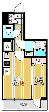 【間取り】 | ラフィスタ品川戸越