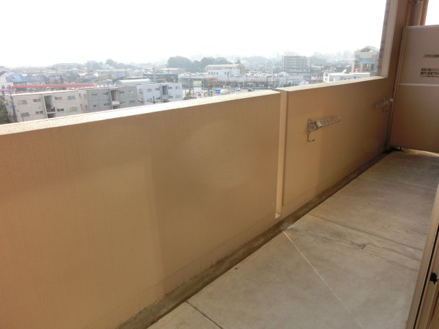 レジデンス東櫛原のバルコニー