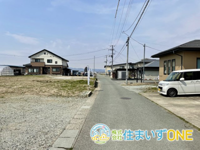 【前面道路含む現地写真】 | 山形市大字七浦 | 現地土地写真です♪