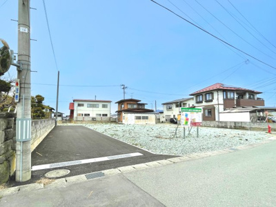 【前面道路含む現地写真】 | 山形市大字七浦 | 前面道路は６ｍございます(^^♪