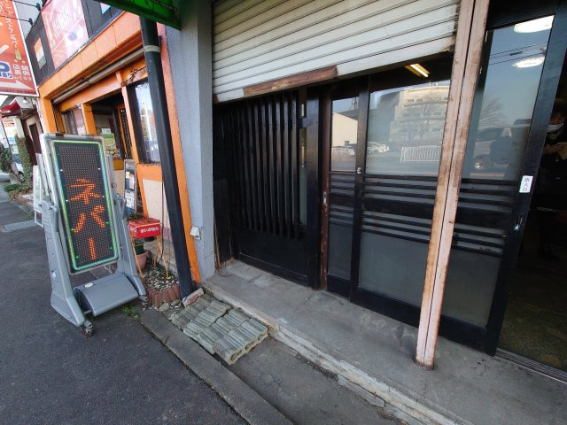 藤代ハイムの玄関