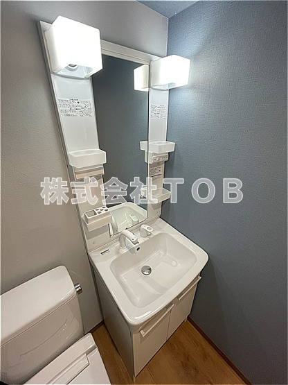 【独立洗面台】 | KAMIKITA　TERRACE　ーカミキタテラスー | シャンプードレッサー※別号室同間取り参考写真