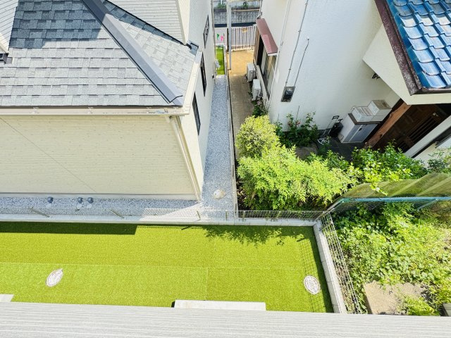 流山市こうのす台新築戸建の展望|バルコニーより南側眺望