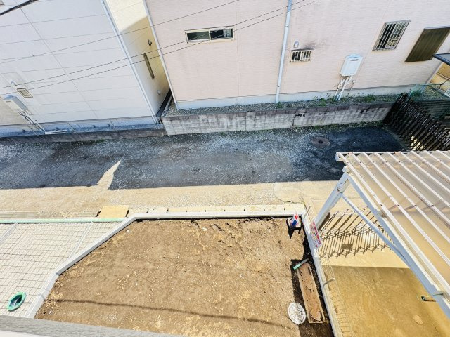流山市こうのす台新築戸建の展望|バルコニーより道路側眺望