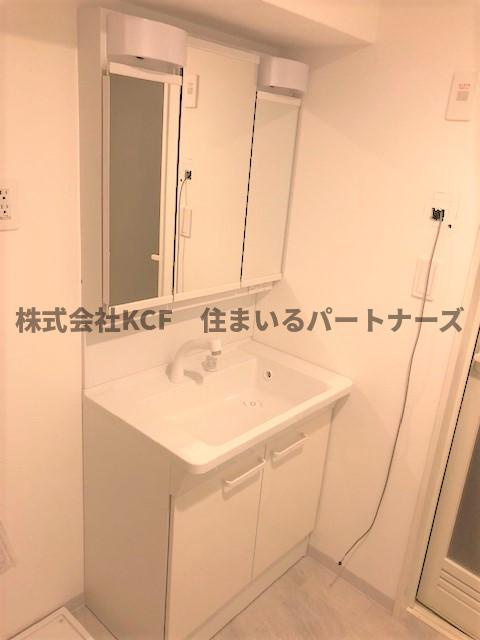 グランドシャルドンの洗面所|スペースが確保できる洗面所です