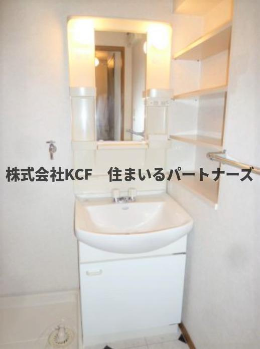 エスポワールの洗面所|スペースが確保できる洗面所です