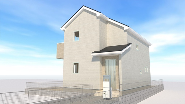 リナージュ名古屋緑区東神の倉3丁目24-1期　全4棟　新築戸建の外観パース