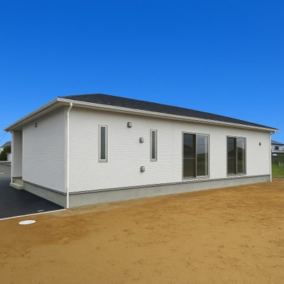 【外観】 | 神栖市日川2号棟 | 祝完成！ご見学はお気軽に０４７６－３７－３８８８までお問合せ下さい！