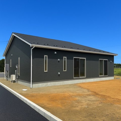 【外観】 | 神栖市日川1号棟 | 祝完成！ご見学はお気軽に０４７６－３７－３８８８までお問合せ下さい！