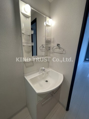 CITY SPIRE北梅田の洗面所|ゆったりとスペースのある洗面所