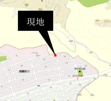 祝：成約済み　八王子市　南陽台　中古戸建の地図|～仲介手数料無料☆八王子ひなた不動産～八王子市南陽台　中古戸建