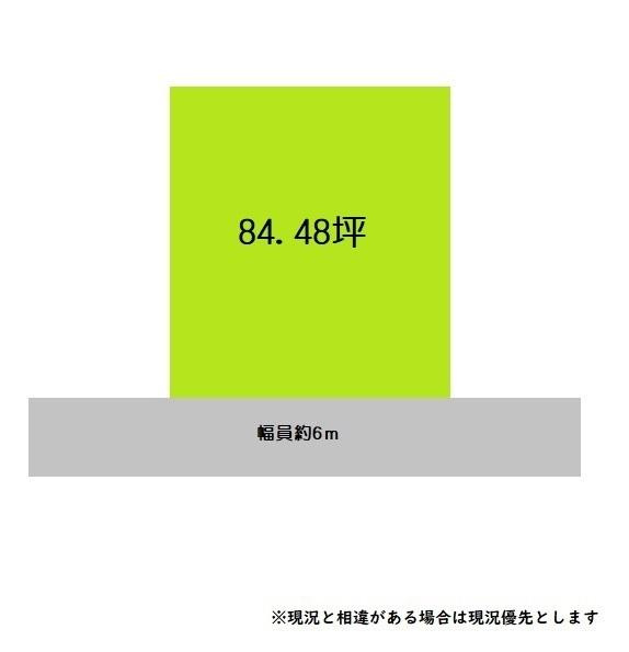 和歌山市秋月土地の土地図