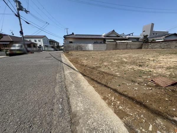和歌山市秋月土地の前面道路含む現地写真