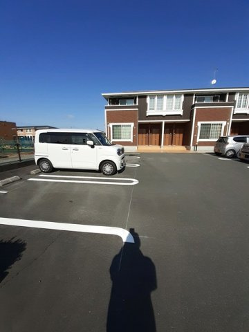 グランドサン　菊池の駐車場