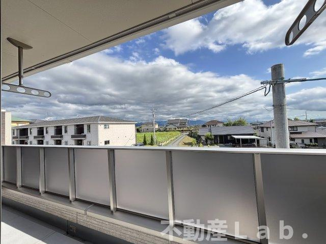 グレース曲野　Ａのバルコニー