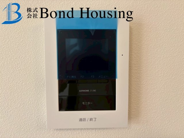 南西向きで日当たり良好　タマホーム施工　金ケ崎　3号棟の防犯設備
