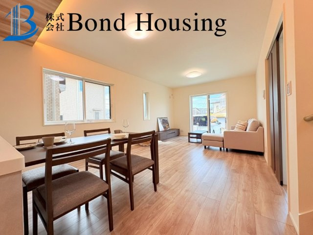 南西向きで日当たり良好　タマホーム施工　金ケ崎　3号棟のその他