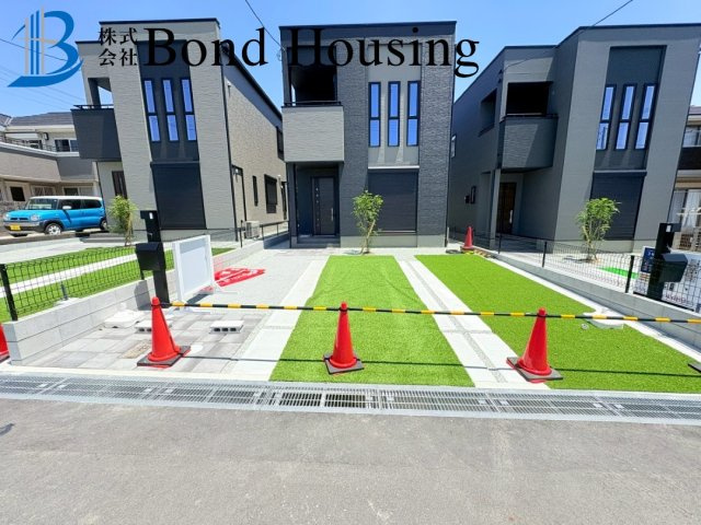 長期優良住宅　上級グレードの建売住宅　金ケ崎　2号棟の駐車場