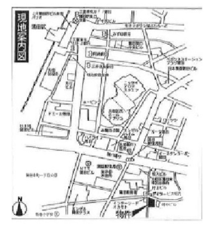 グランドールメゾンの地図