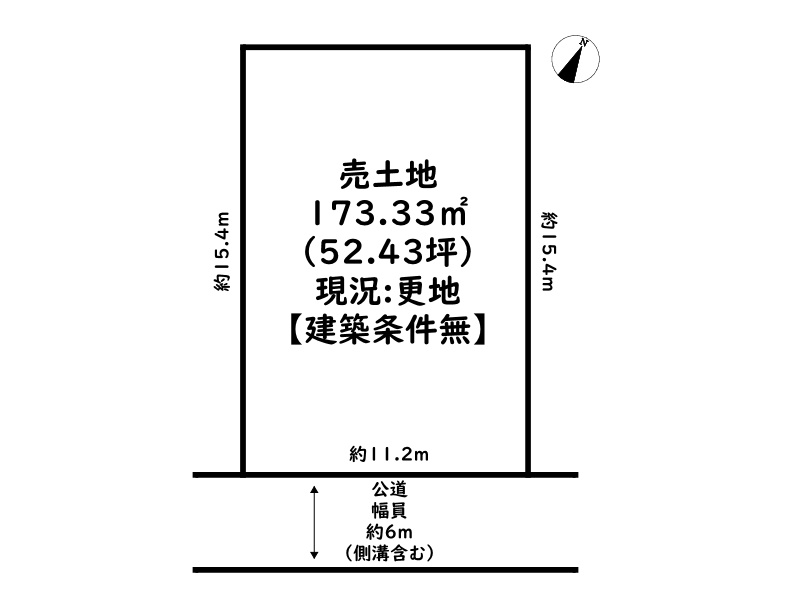 姫路市田寺東４丁目／売土地の土地図