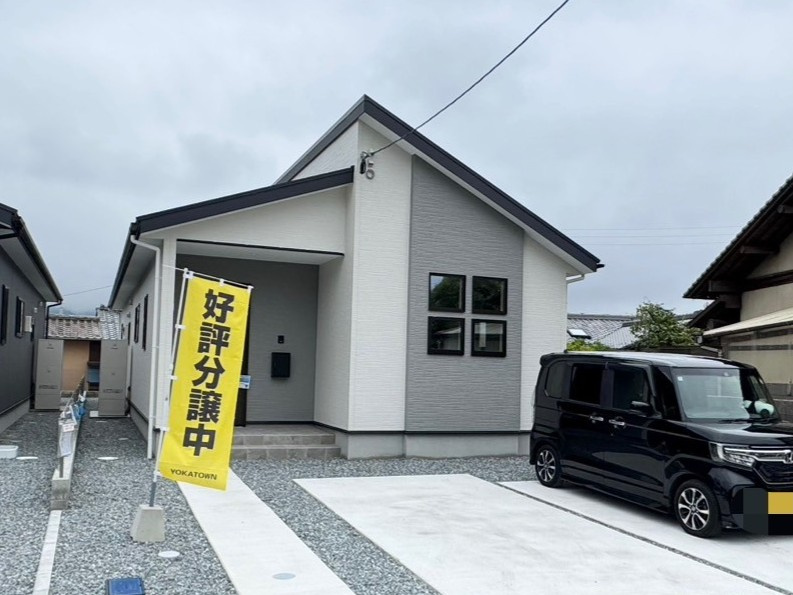 ーBloomーブルームー小倉南区上葛原2丁目1期　【小倉南区　新築戸建て】の外観|生活同線が集約でき、生活がワンフロアで完結な平屋♪【小倉南区　新築戸建て】