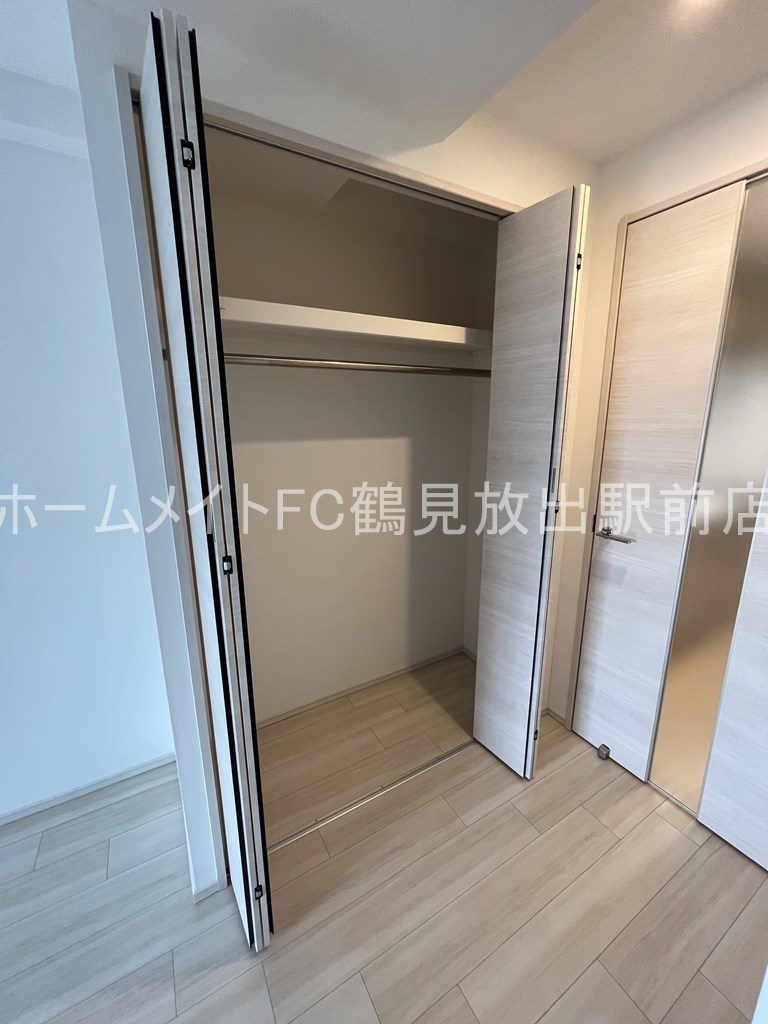 大阪市城東区鴫野東２丁目の賃貸マンションの収納