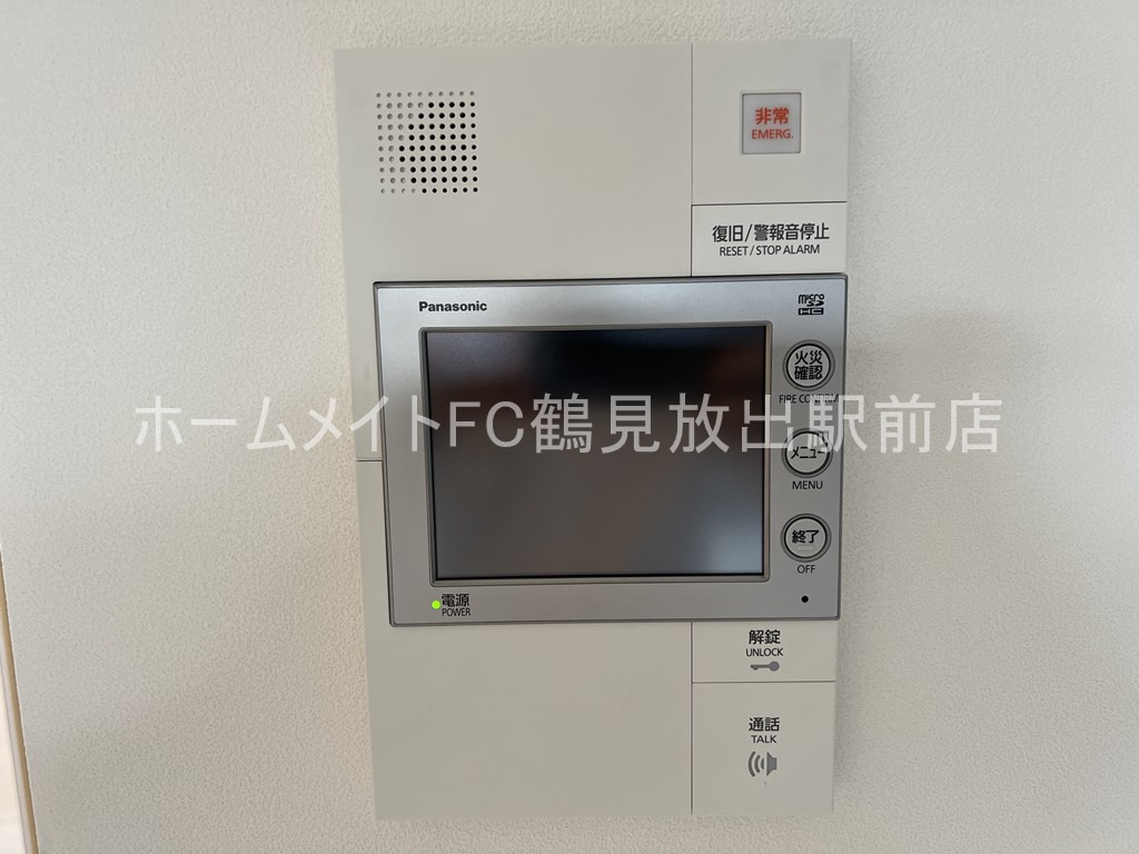 大阪市城東区鴫野東２丁目の賃貸マンションのセキュリティ