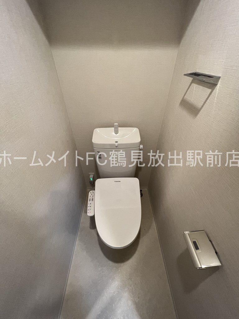 大阪市城東区鴫野東２丁目の賃貸マンションのトイレ
