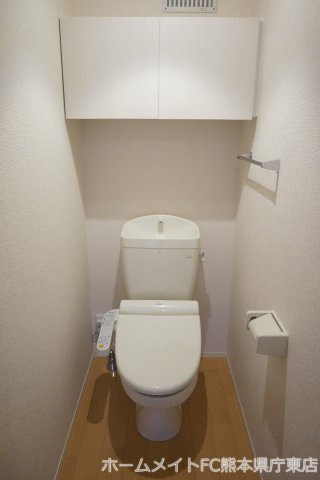 熊本市東区東野４丁目のアパートのトイレ