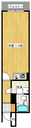 ホワイトプラザ西堀の間取り