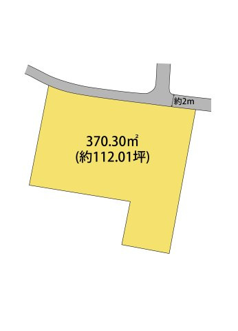 和歌山市岩橋・土地・126845の区画図