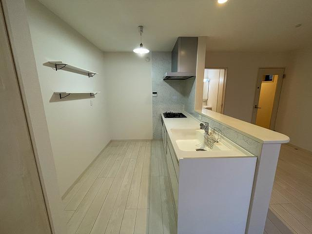 中野本町　中古一戸建てのキッチン|カウンターキッチン
■物件内覧・資金計画相談・住宅ローン相談、リフォーム相談、お問合せ受付中■
※当日・翌日のご内覧、ご相談はお電話でのお問合せがスムーズです！