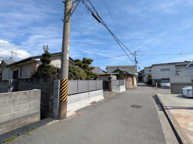 和歌山市新在家・土地・56903の前面道路含む現地写真