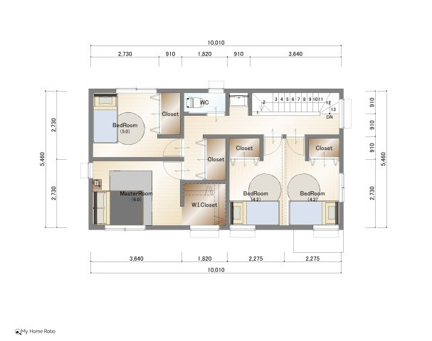 社ノ木一丁目の外観|《建築参考プラン公開中》
土地に合わせた建物プランをご提案中。外観や間取り図も公開中でイメージしやすく安心です。※プランは一例です。
