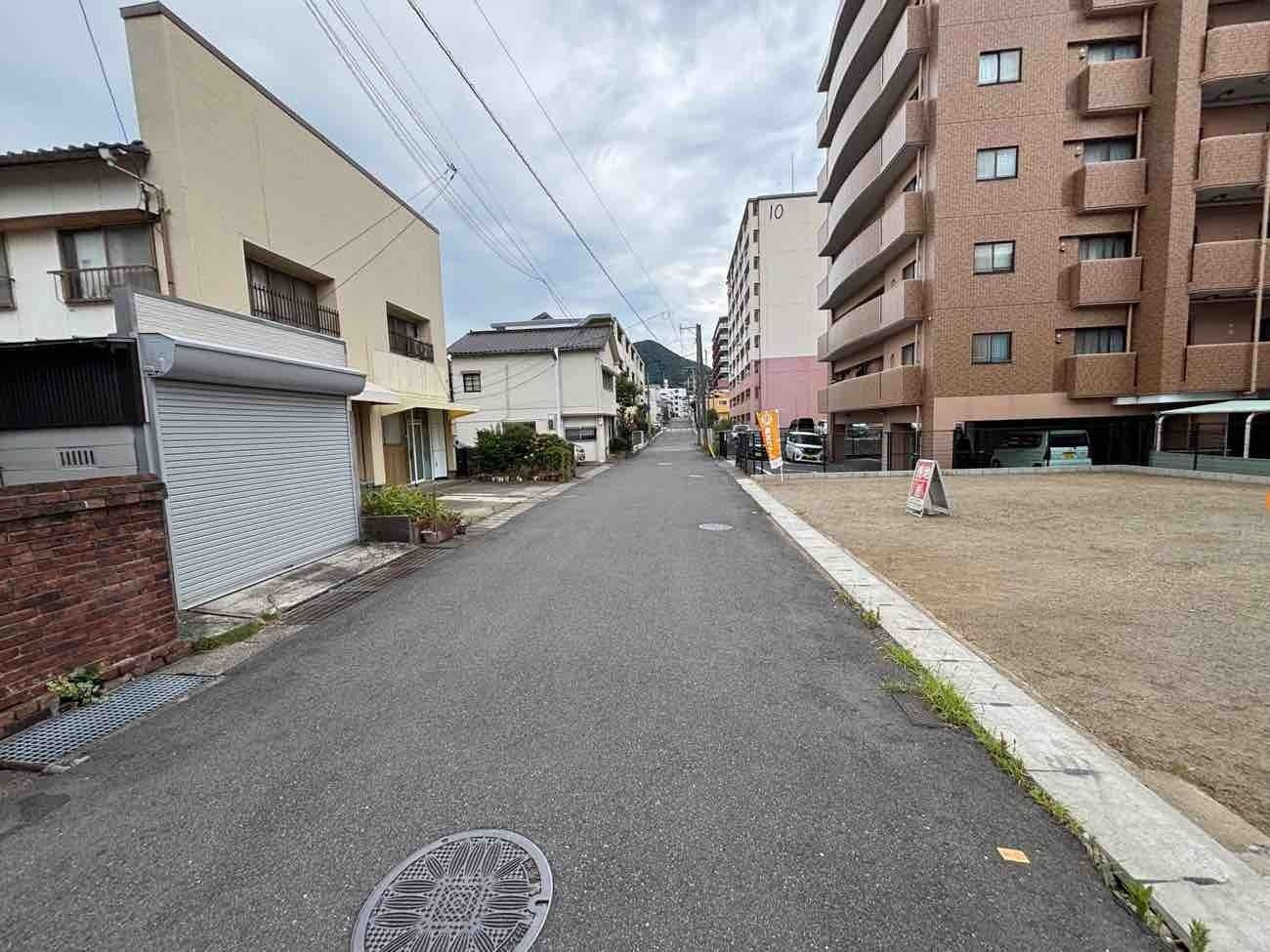 社ノ木一丁目の前面道路含む現地写真|現地（2026年7月29日）撮影