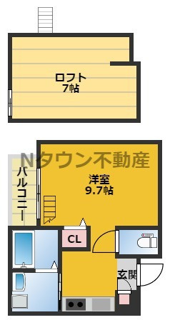 【間取り】 | カユーハ大宮 | 間取りです。