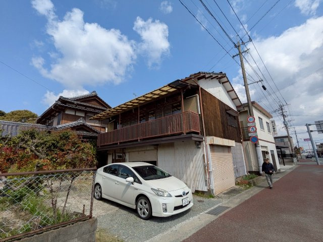 文廣アパートの駐車場