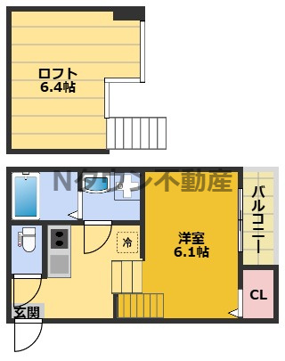 【間取り】 | パールヒルズ千種 | 間取りです。