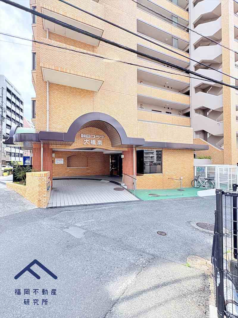 朝日プラザ大橋南の駐車場