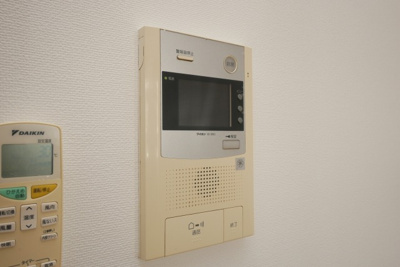 【セキュリティ】 | スワンズシティ難波ノーブル | モニター付きインターホンです