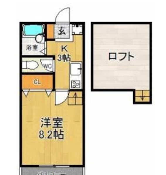 グルナディエⅠの間取り