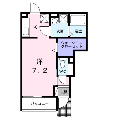 ＳＳ・ＴＲＡＩＬの間取り