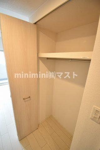 大阪市東成区大今里南１丁目の賃貸マンションの収納