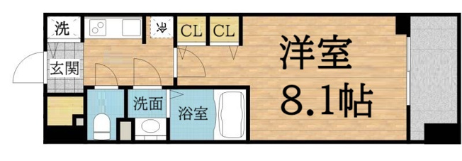 【間取り】 | エスティメゾン京橋