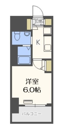 【間取り】 | エステムプラザ難波WESTⅡプレディア