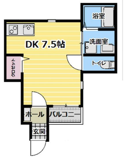 エターナルシー大観町の間取り